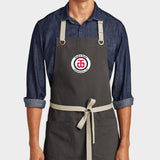 Trueshop Apron, black, worn on a model